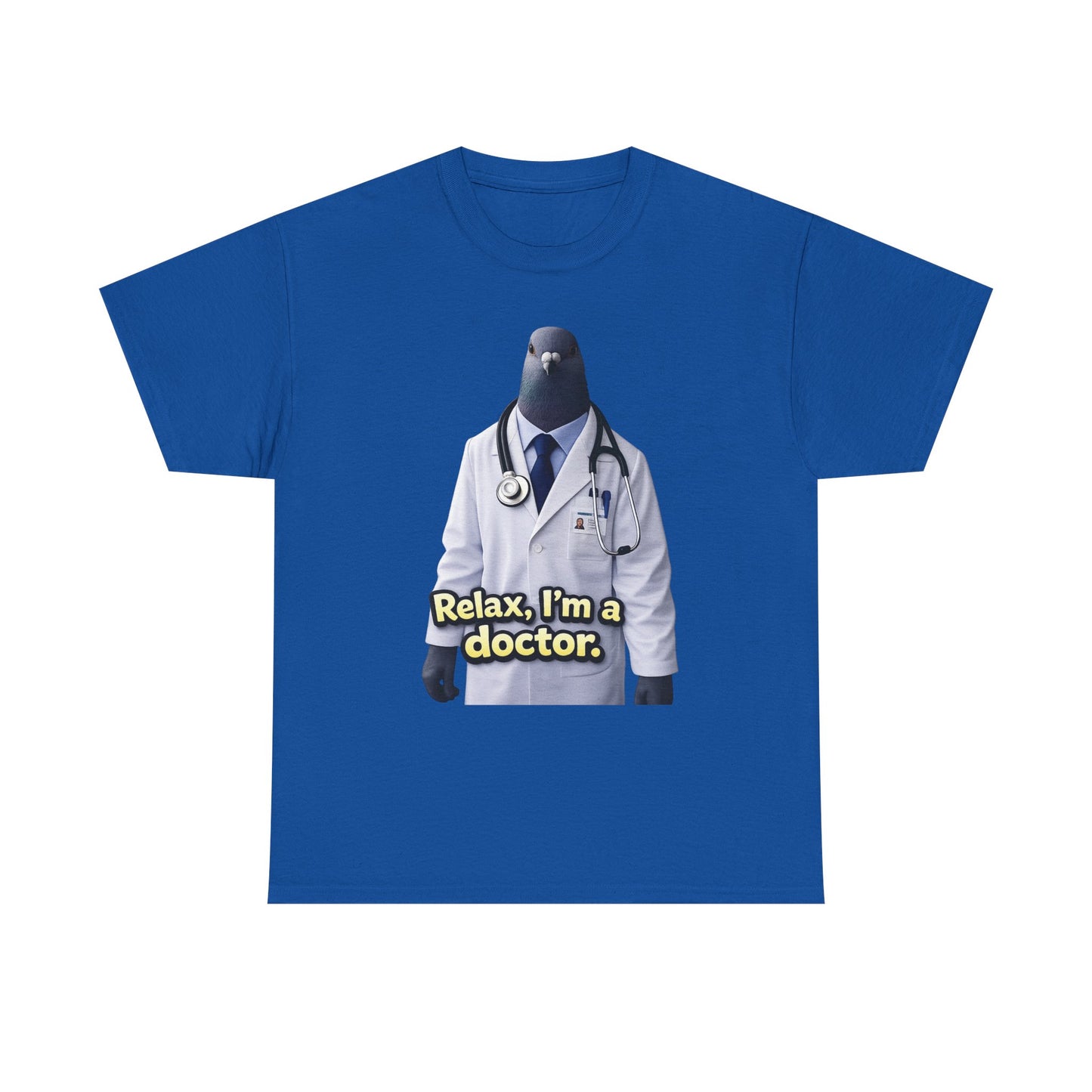 AI Pigeon Doctor Meme Tee | Tik Tok Meme Tee | Medical Humor Tee | Funny Healthcare Humor Gift