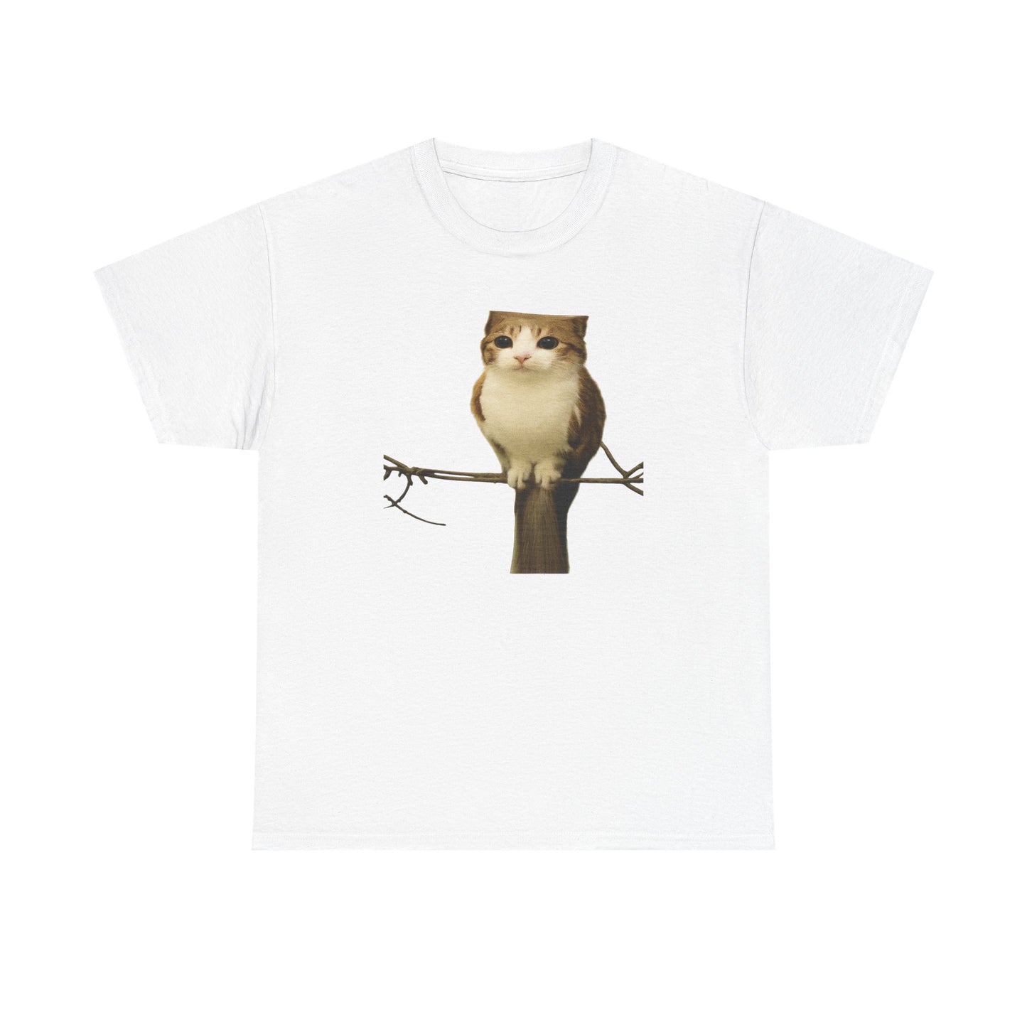 Meowl Cat Graphic Tee | Tik Tok Meme | Funny Shirt | Funny Gift