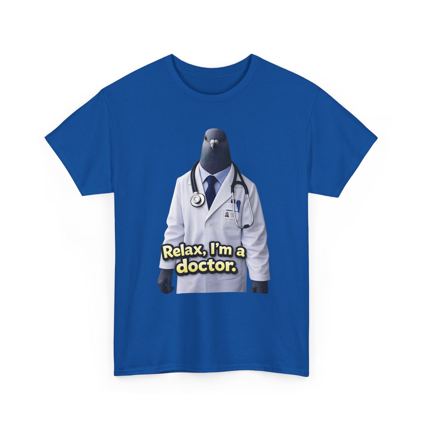 AI Pigeon Doctor Meme Tee | Tik Tok Meme Tee | Medical Humor Tee | Funny Healthcare Humor Gift