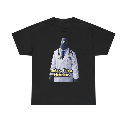 AI Pigeon Doctor Meme Tee | Tik Tok Meme Tee | Medical Humor Tee | Funny Healthcare Humor Gift