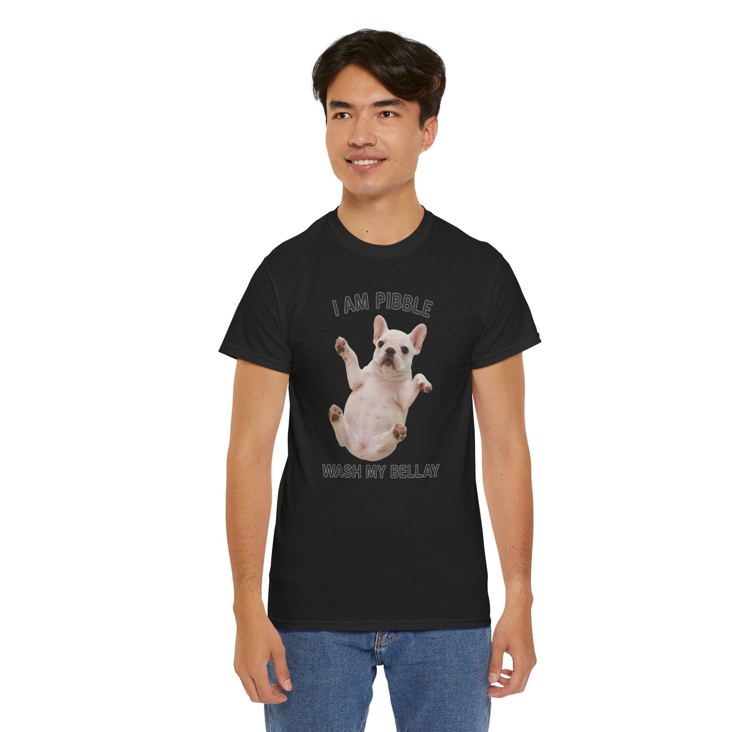 Pibble Graphic Tee | Viral Pibble Meme Shirt | French Bulldog Graphic Tee | Pibble Tik Tok Tee