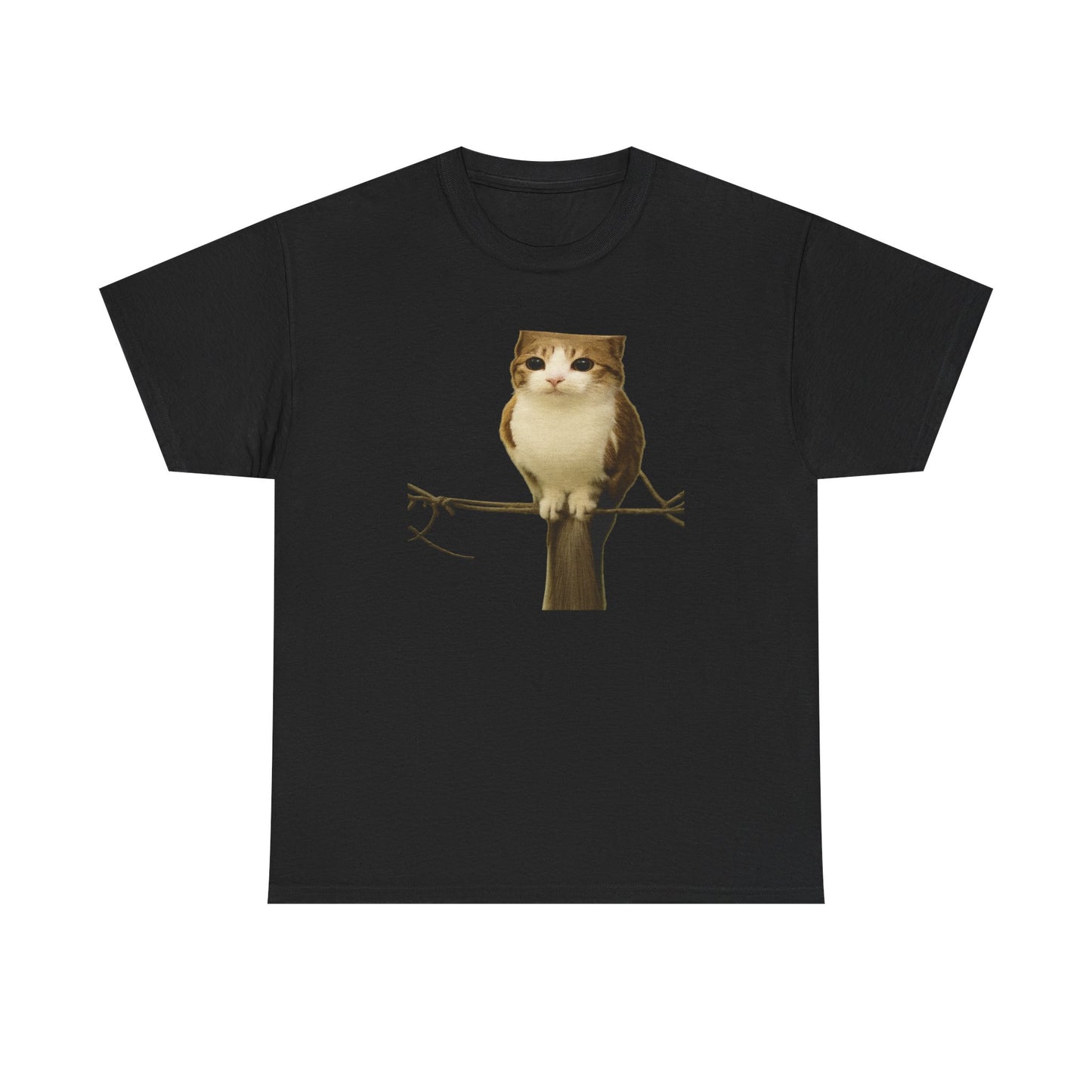 Meowl Cat Graphic Tee | Tik Tok Meme | Funny Shirt | Funny Gift
