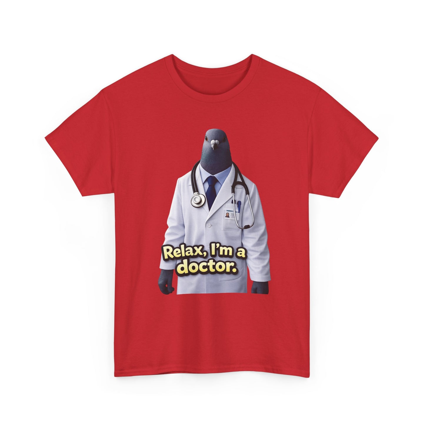 AI Pigeon Doctor Meme Tee | Tik Tok Meme Tee | Medical Humor Tee | Funny Healthcare Humor Gift