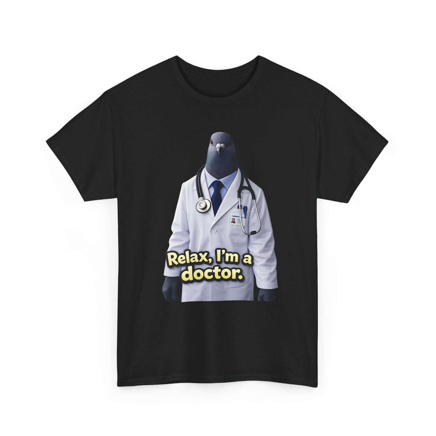AI Pigeon Doctor Meme Tee | Tik Tok Meme Tee | Medical Humor Tee | Funny Healthcare Humor Gift
