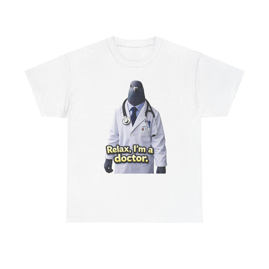 AI Pigeon Doctor Meme Tee | Tik Tok Meme Tee | Medical Humor Tee | Funny Healthcare Humor Gift