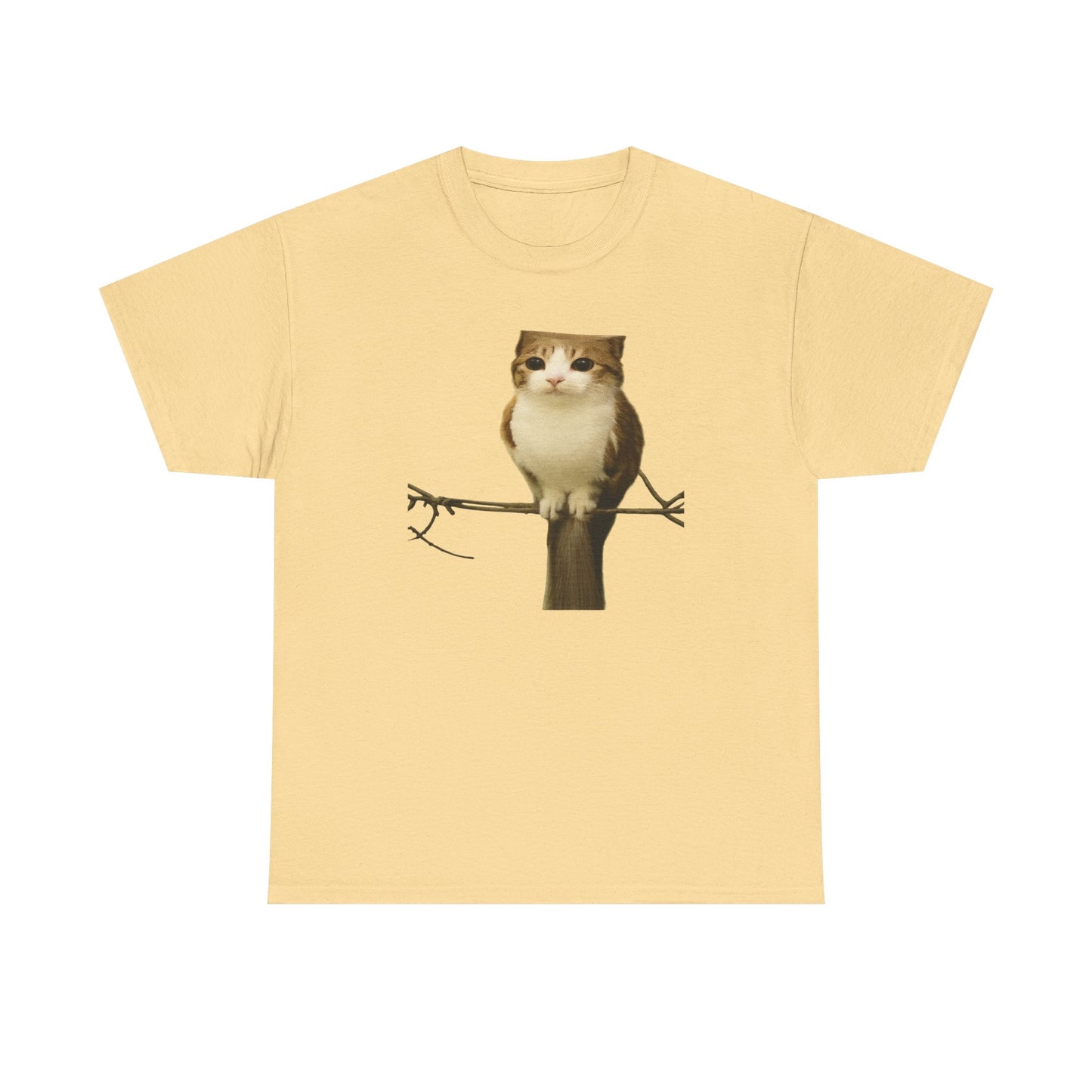 Meowl Cat Graphic Tee | Tik Tok Meme | Funny Shirt | Funny Gift